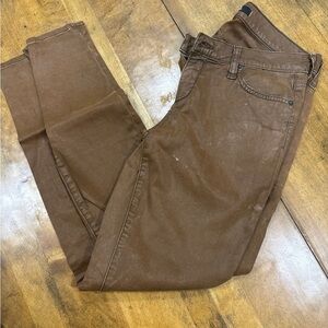 Women’s BIG STAR Alex Leather Feel Skinny Jeans